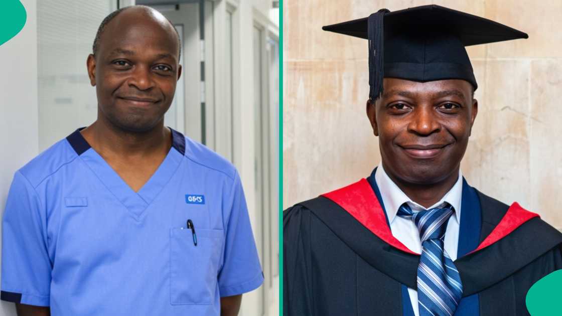 A Nigerian man, John Adesoye, trends as he graduates as a nurse in the UK and inspires many with his remarkable journey. A Nigerian man, John Adesoye, trends as he graduates as a nurse in the UK and inspires many with his remarkable journey.