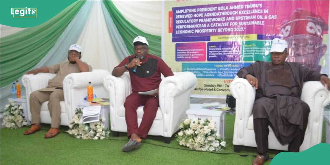 Participants at the 1st Citizens Engagement Conference discuss the impacts of the Petroleum Industry Act and energy sector transformation.