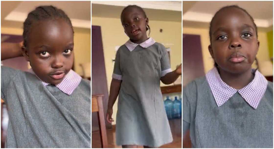 Photos of a school child.