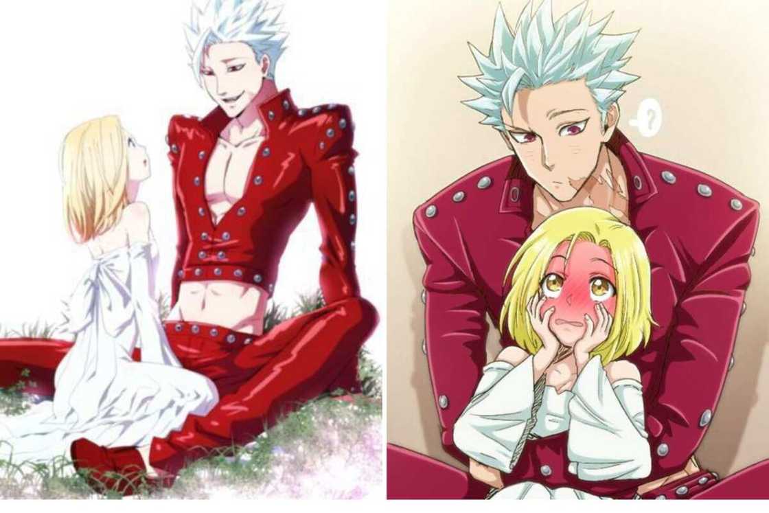 Iconic anime couples