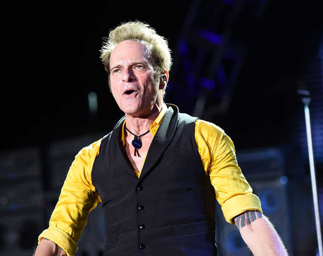 David Lee Roth of Van Halen at Shoreline Amphitheatre David Lee Roth of Van Halen at Shoreline Amphitheatre