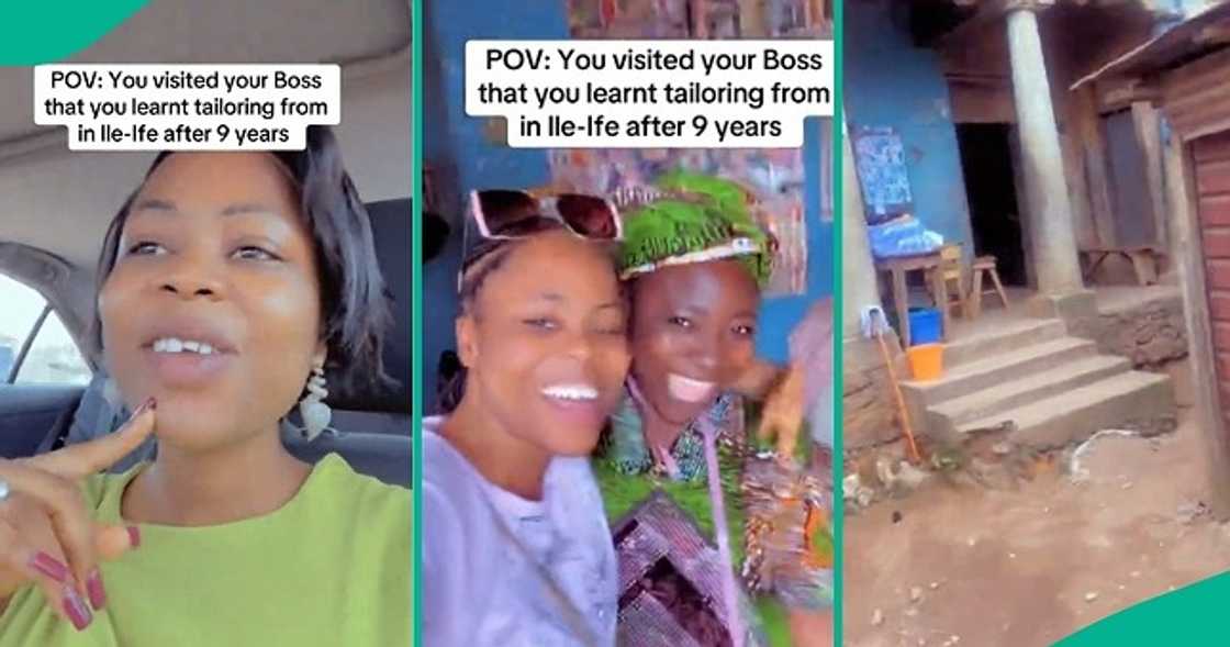 Fashion designer visits mentor after 9 years Fashion designer visits mentor after 9 years