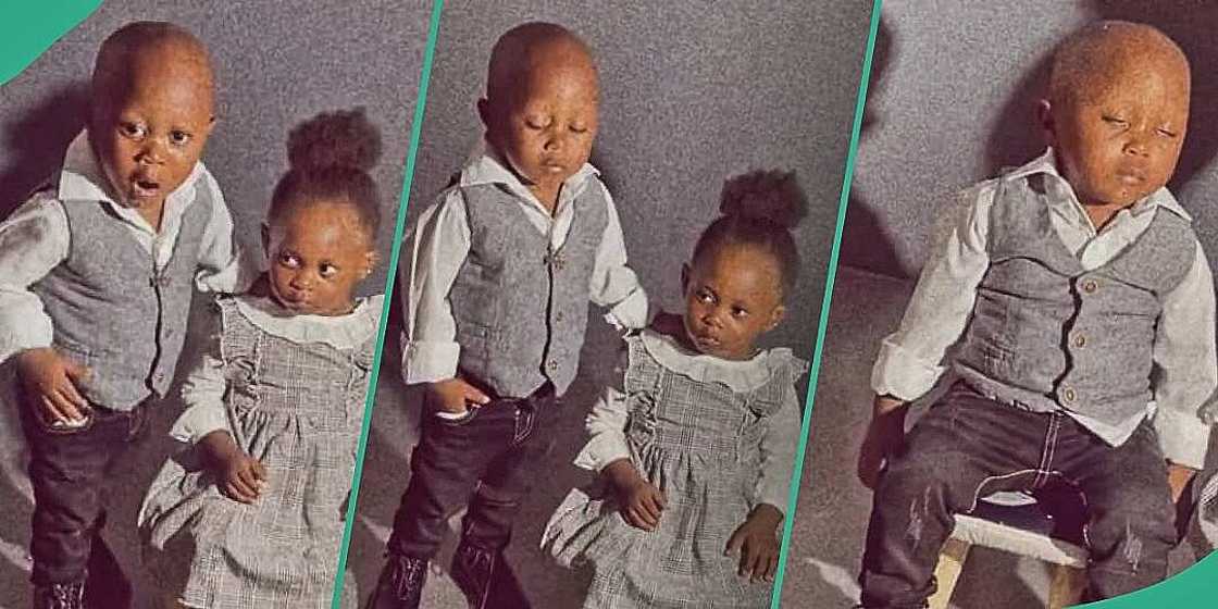 Video shows little boy sleeping during photo shoot session Video shows little boy sleeping during photo shoot session