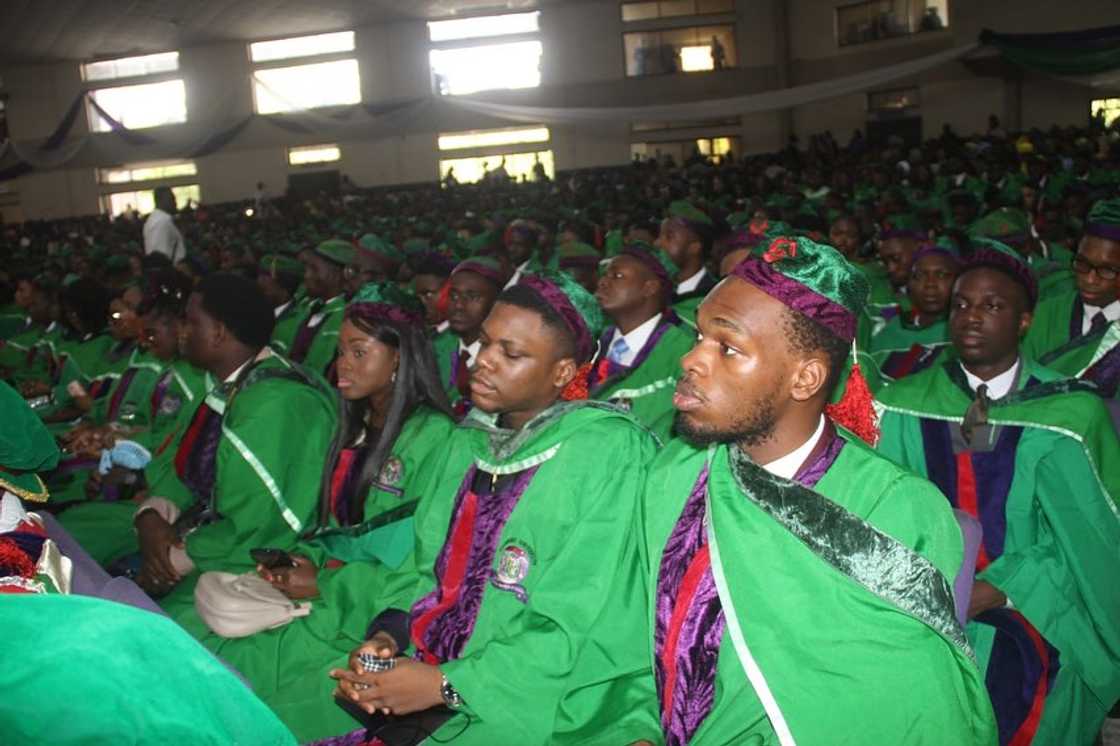 Covenant University graduates on their convocation day Covenant University graduates on their convocation day