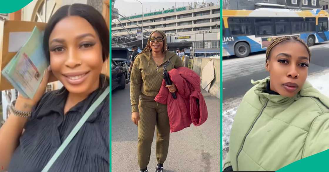 Lady relocates to canada after one-year visa delay Lady relocates to canada after one-year visa delay