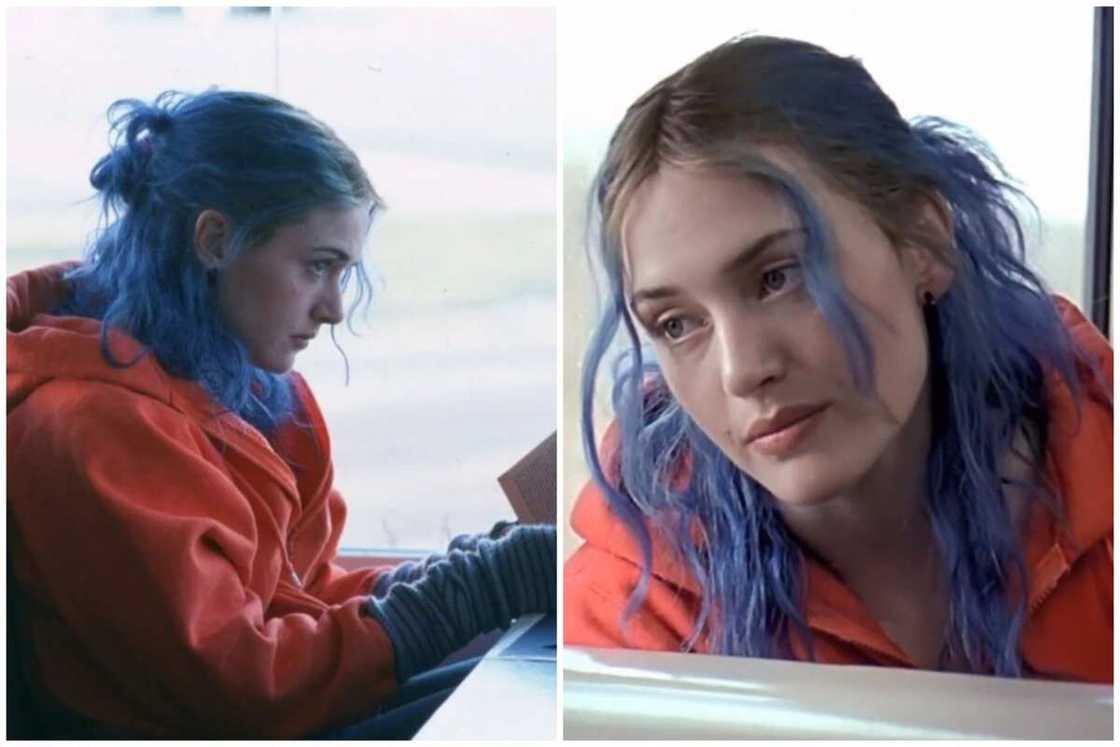 Blue-haired characters Blue-haired characters