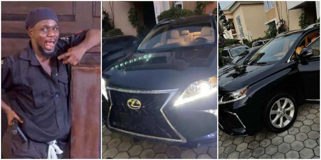 Comedian Officer Woos buys car Comedian Officer Woos buys car