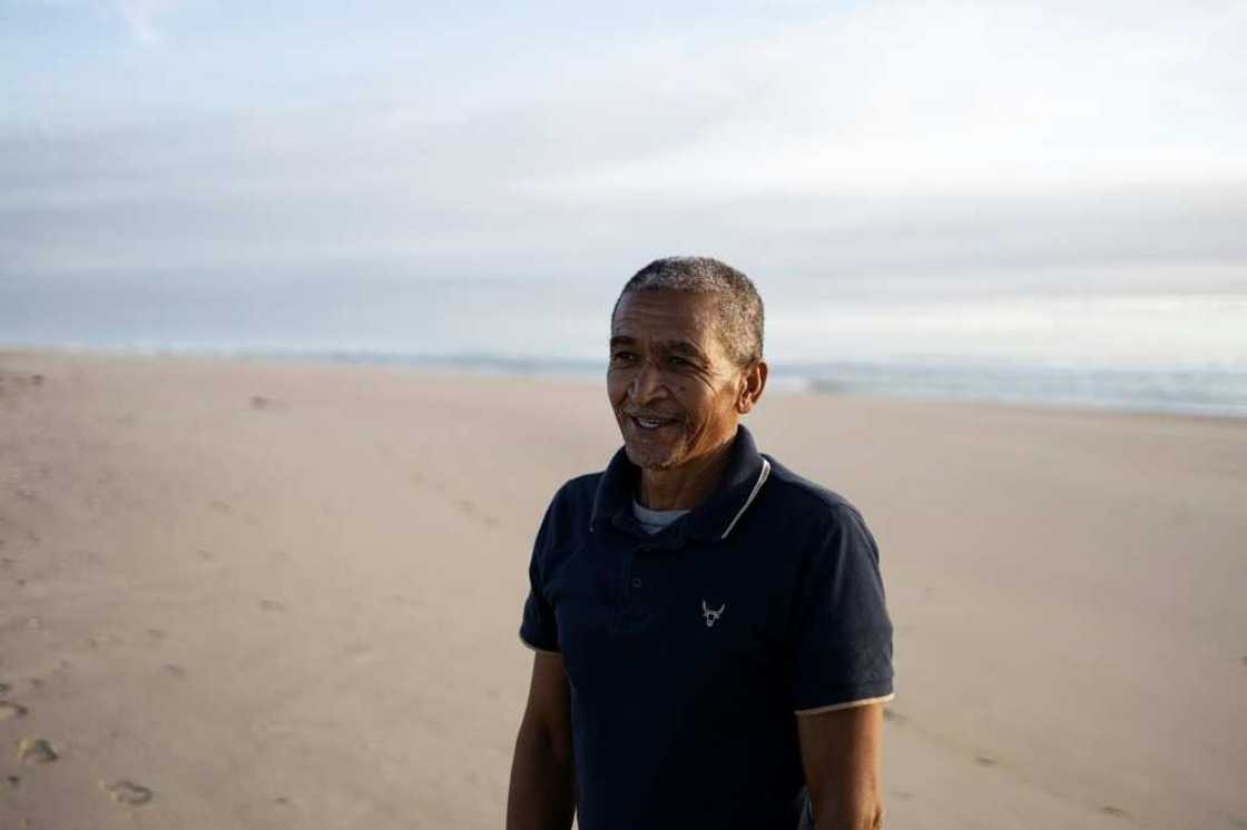 Doringbaai resident Peter Owies says local people were shocked when mining in the area suddenly began this year Doringbaai resident Peter Owies says local people were shocked when mining in the area suddenly began this year