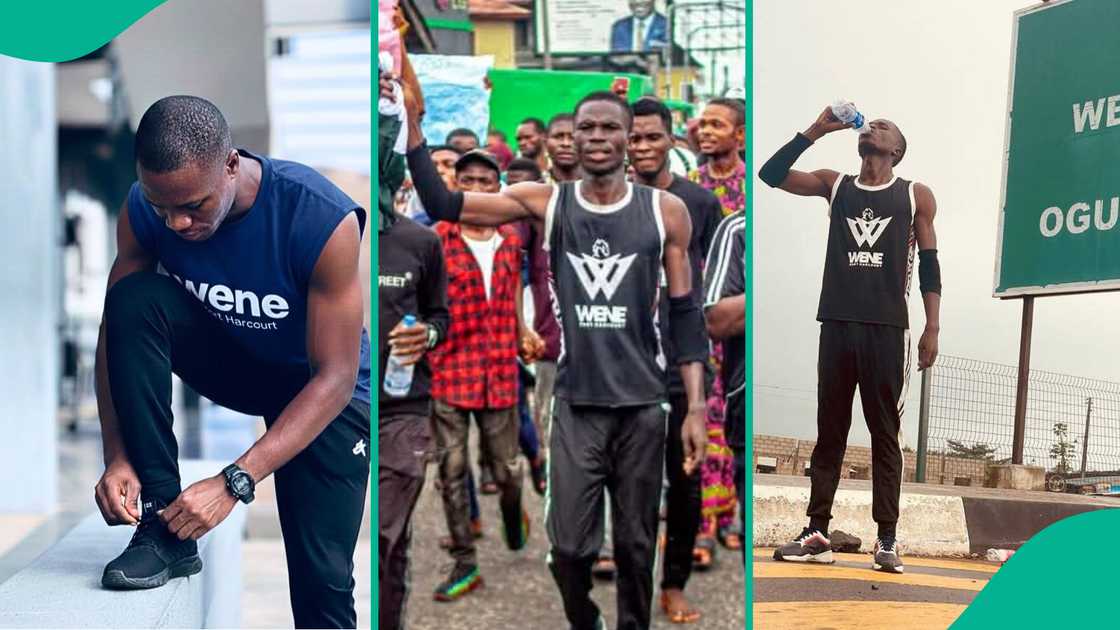 Nigerian man gets Guinness World Records approval as he attempts record of farthest distance on foot from Port Harcourt to Lagos