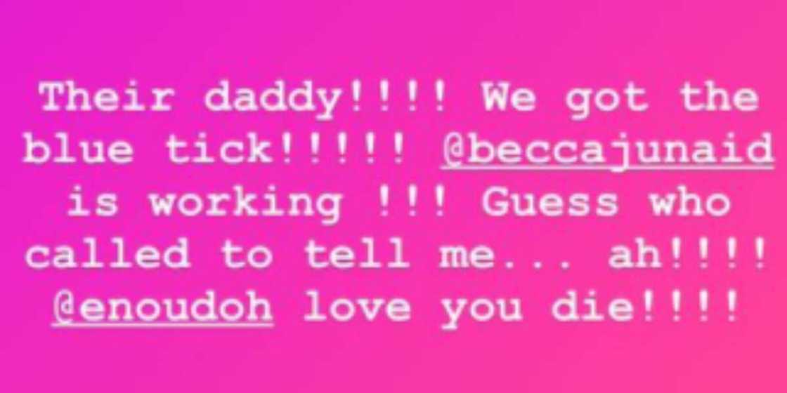 BBNaija's Lucy celebrates as she finally gets verified on Instagram BBNaija's Lucy celebrates as she finally gets verified on Instagram