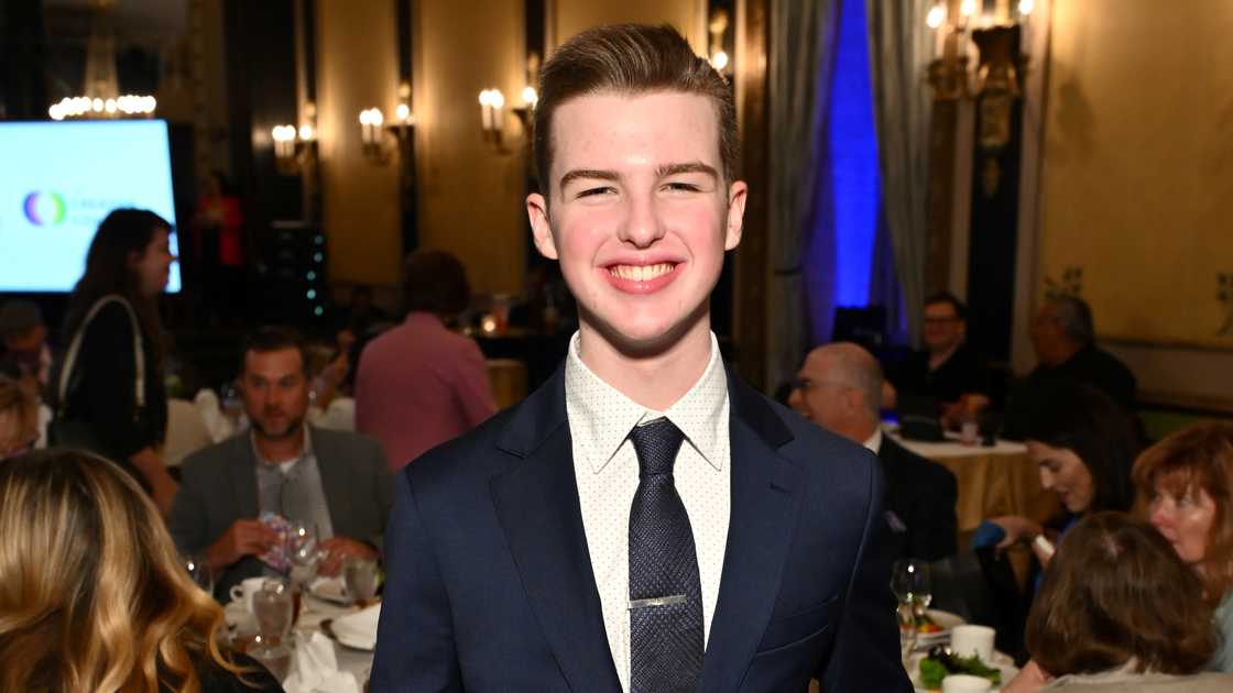 Iain Armitage smiles for a photo during the 2024 Creative Coalition Trailblazers Luncheon at the Palmer House Hotel in Chicago, Illinois. Iain Armitage smiles for a photo during the 2024 Creative Coalition Trailblazers Luncheon at the Palmer House Hotel in Chicago, Illinois.