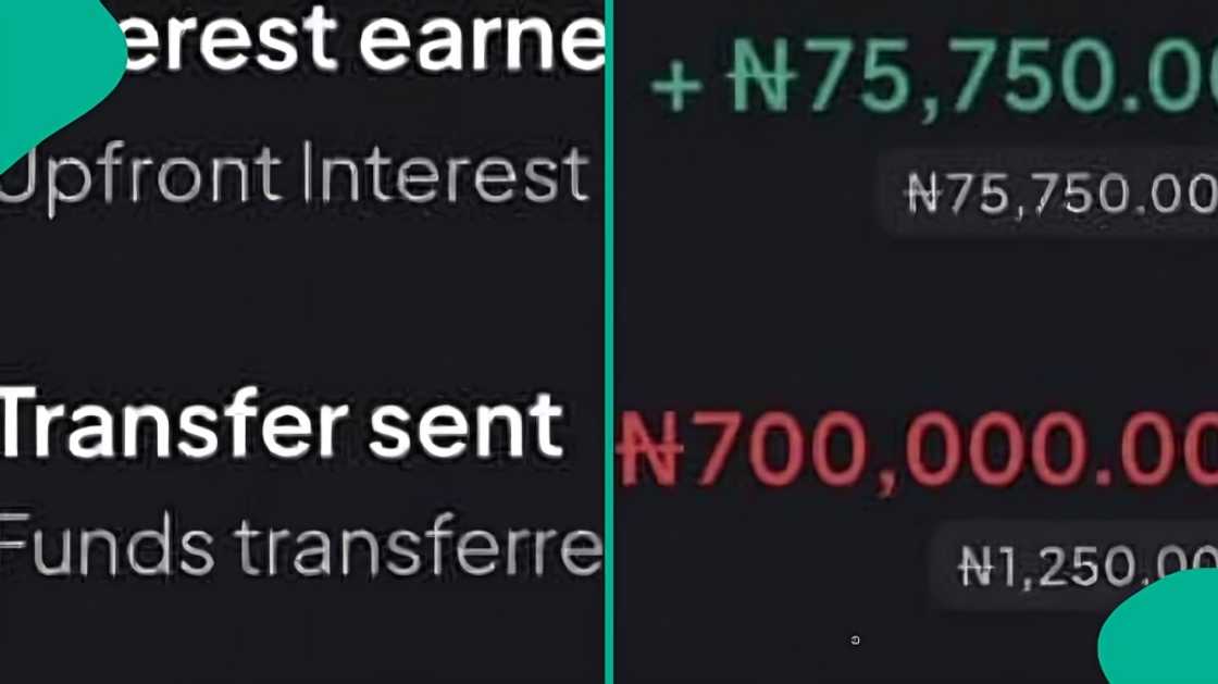 Nigerian man shows what PiggyVest credited him after locking N700,000