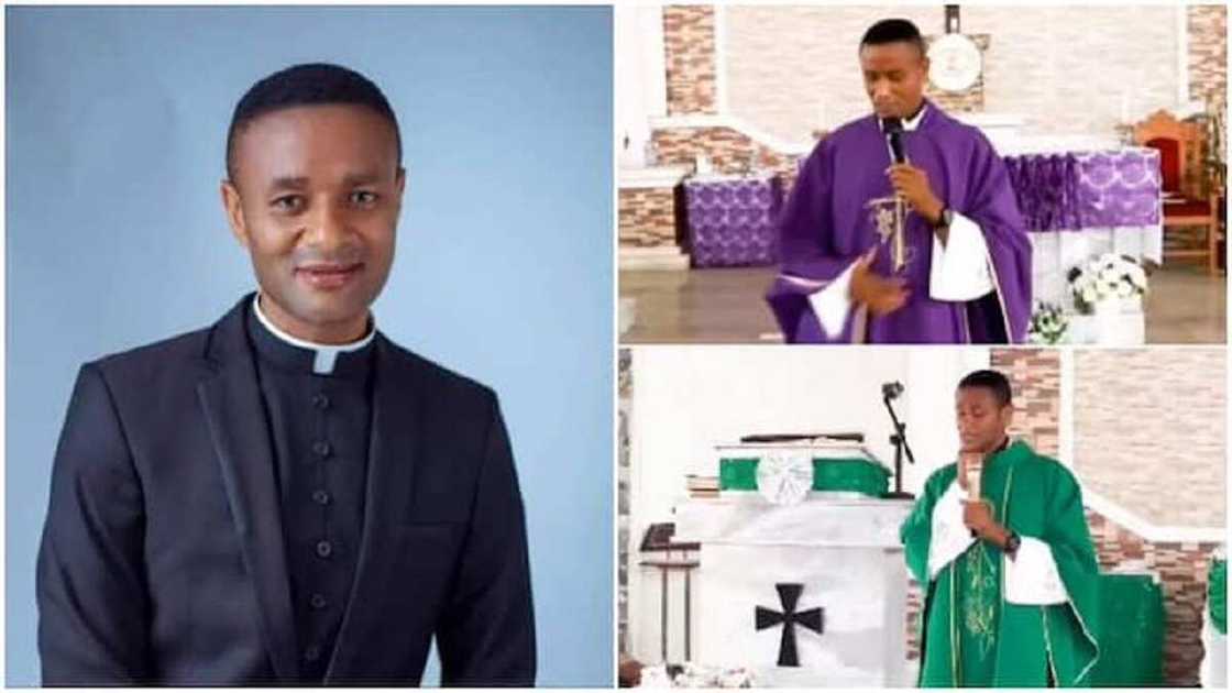 Single parenting might not be the will of God, according to a Nigerian Catholic priest, Reverend Father Oluoma Chinyere John Single parenting might not be the will of God, according to a Nigerian Catholic priest, Reverend Father Oluoma Chinyere John
