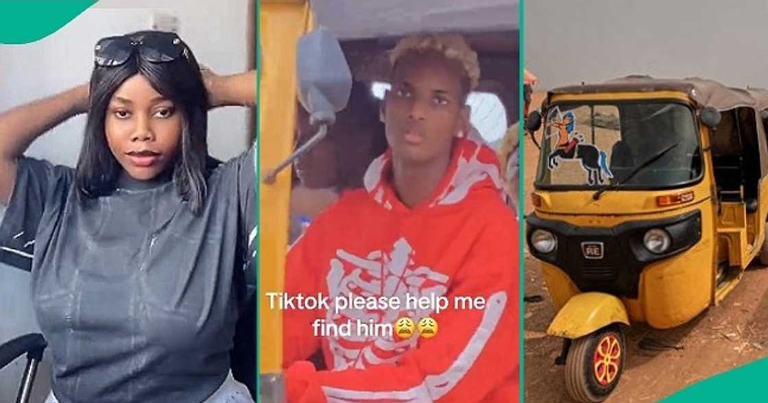 Nigerian lady who fell in love with keke rider cries out for help to find him Nigerian lady who fell in love with keke rider cries out for help to find him