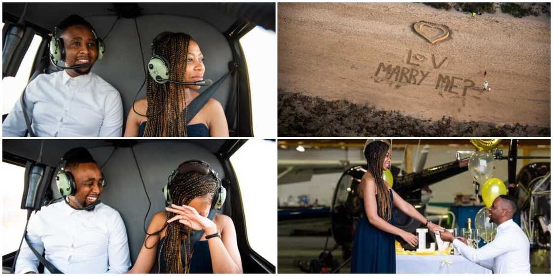 Marry me? Man proposes to girlfriend from an helicopter, social media reacts Marry me? Man proposes to girlfriend from an helicopter, social media reacts