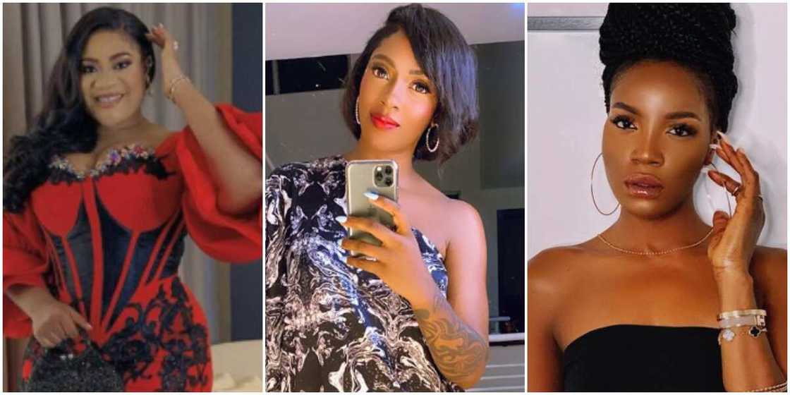 Abuse Me Online and Say Hi Later, I’ll Beat You to Stupor: Nkechi Blessing Reacts to Tiwa and Seyi’s Clash Abuse Me Online and Say Hi Later, I’ll Beat You to Stupor: Nkechi Blessing Reacts to Tiwa and Seyi’s Clash