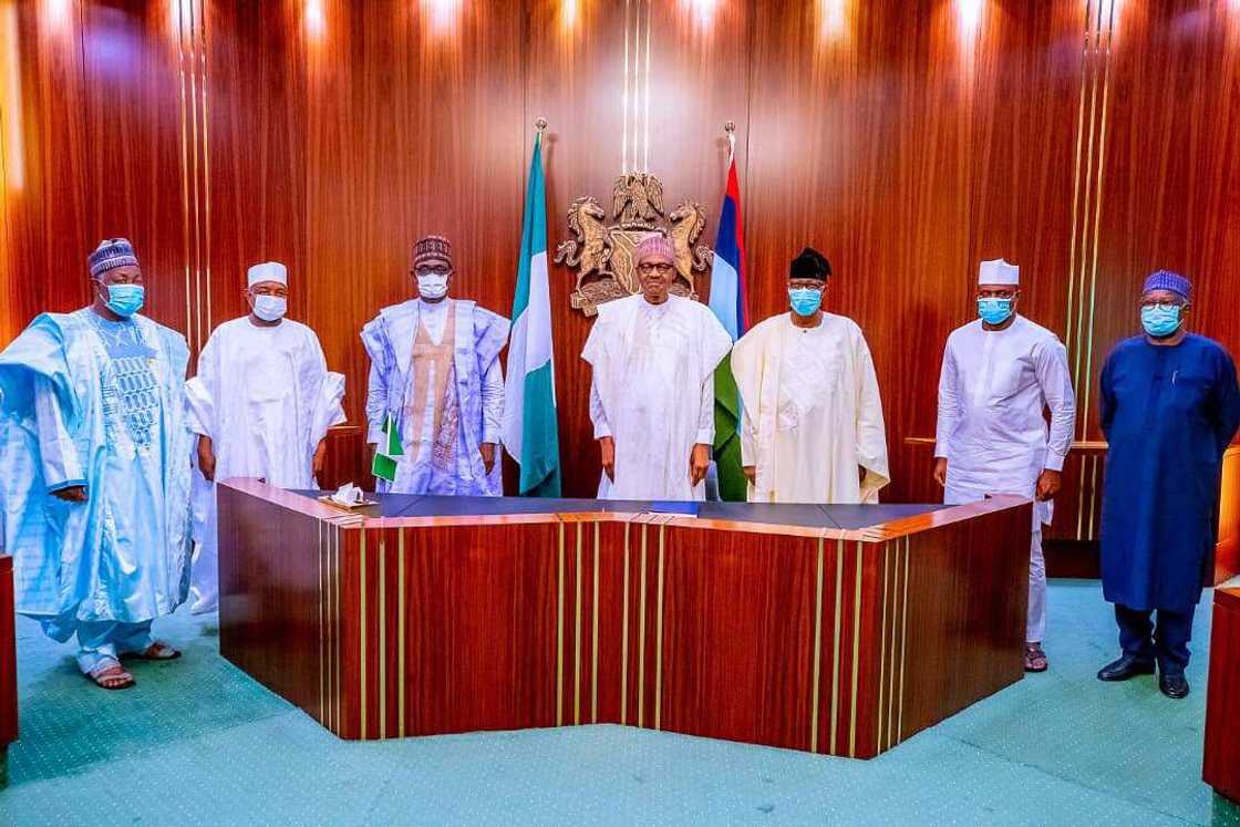Days after defection to APC, former speaker Dimeji Bankole visits Buhari in Aso Rock Days after defection to APC, former speaker Dimeji Bankole visits Buhari in Aso Rock