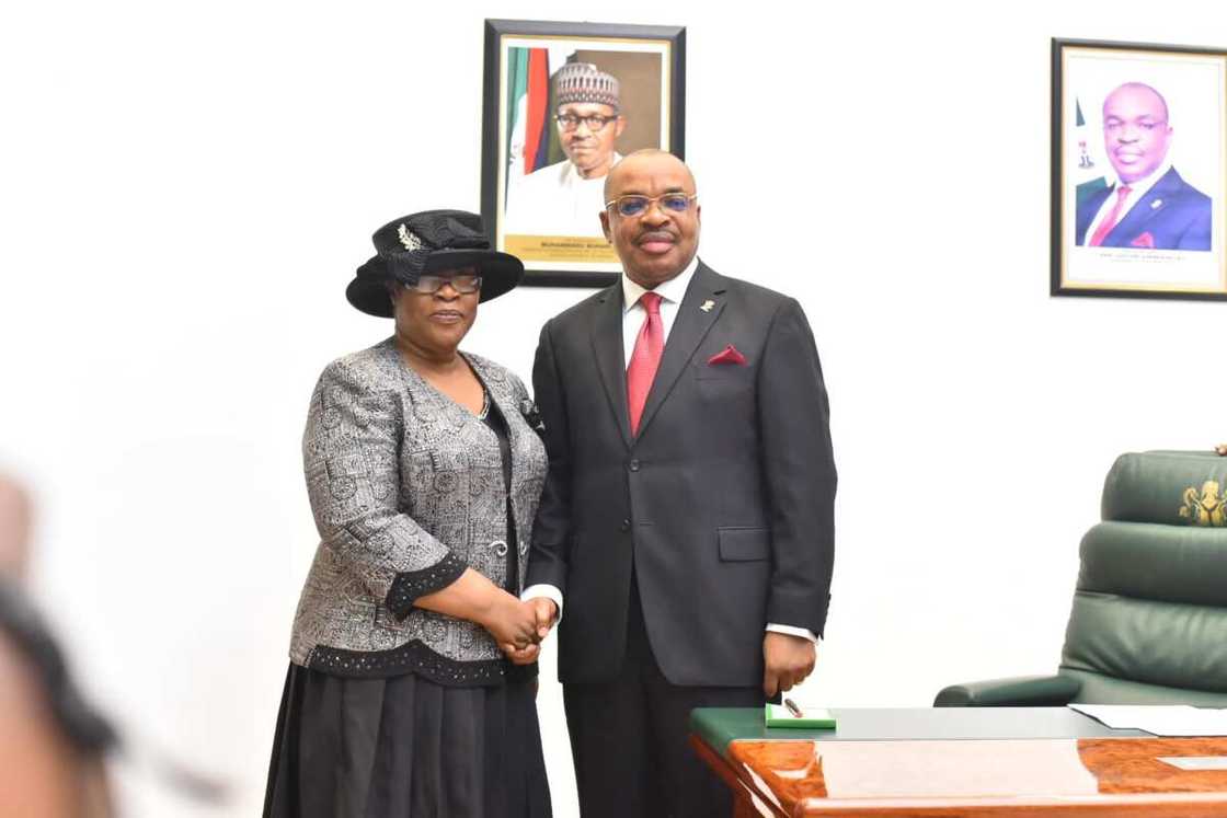 Justice Obot Sworn In as Chief Judge of Akwa Ibom State Justice Obot Sworn In as Chief Judge of Akwa Ibom State