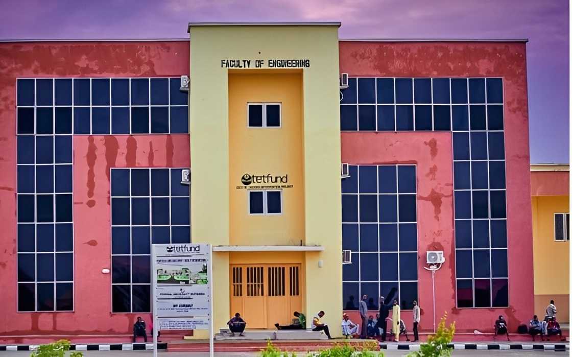 Front view of FUDMA Faculty of Engineering block