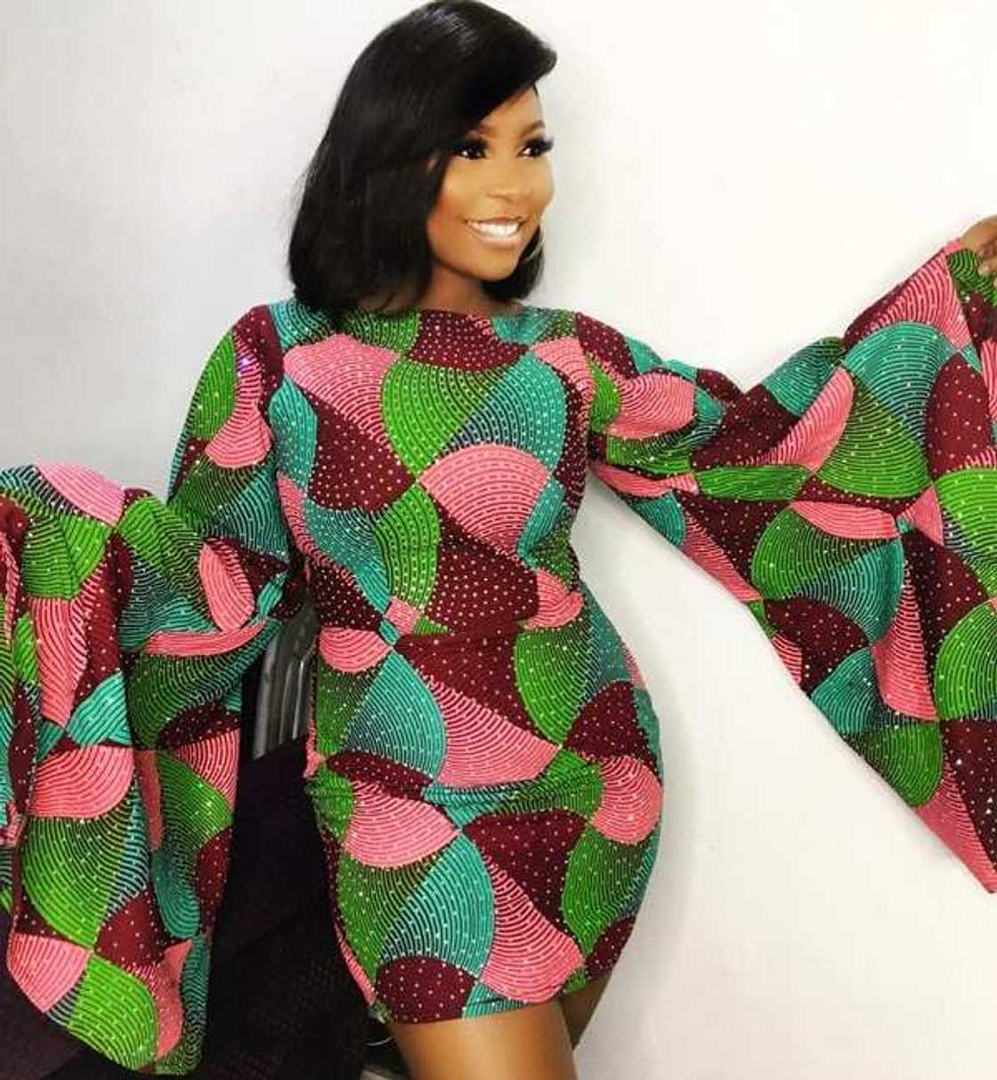 Bella Naija beaded dress Bella Naija beaded dress