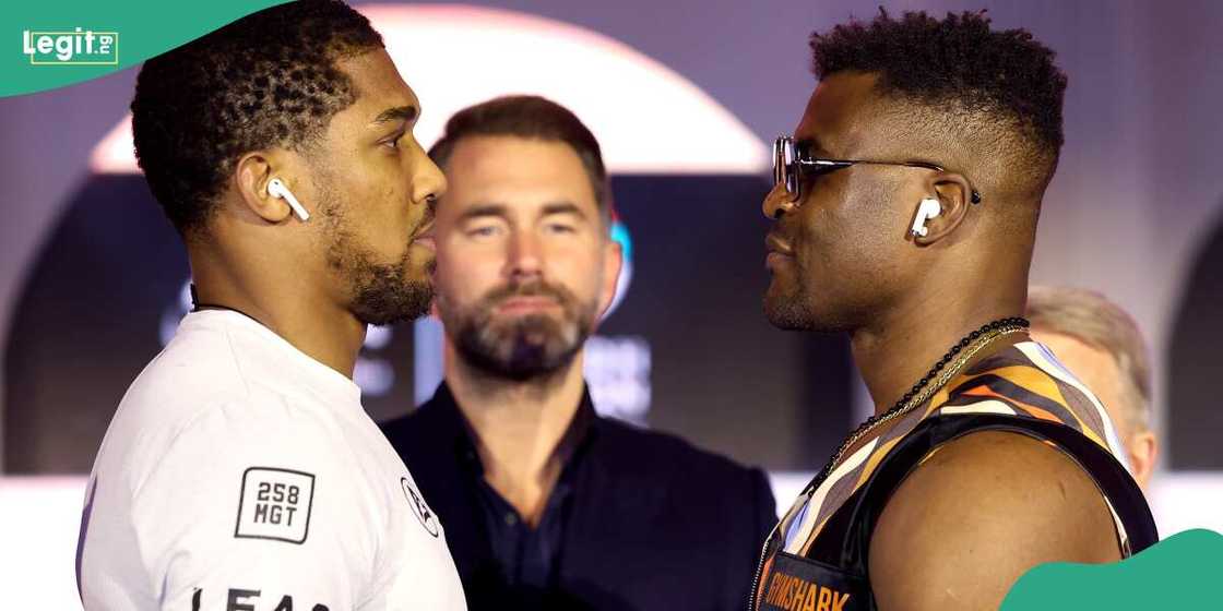 Francis Ngannou has been predicted as the fans favourite to win the bout against AJ Francis Ngannou has been predicted as the fans favourite to win the bout against AJ