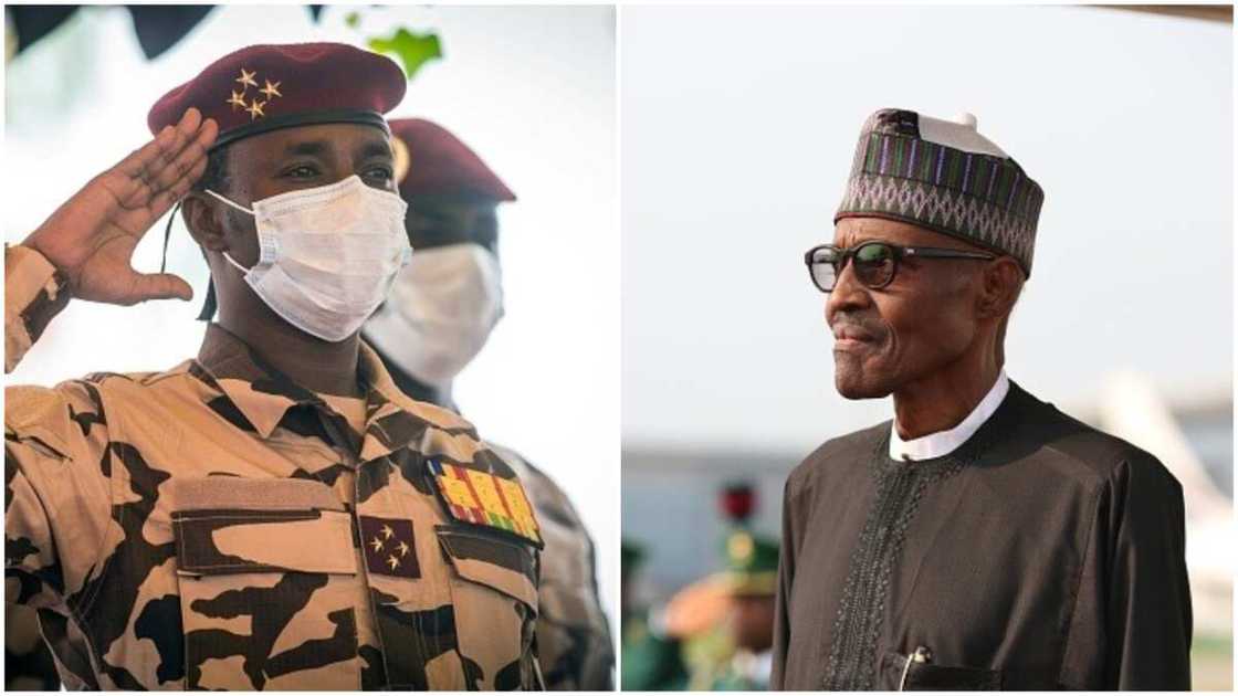 Buhari Meets Chad’s Interim President in Aso Rock Buhari Meets Chad’s Interim President in Aso Rock