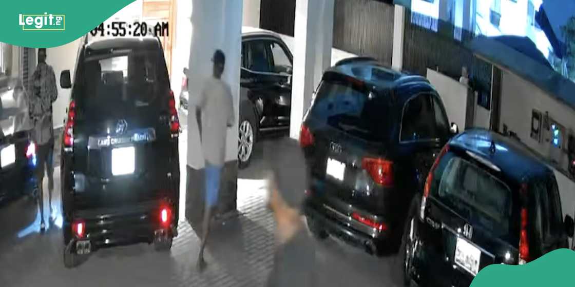 Vandals in Lekki caught on CCTV Vandals in Lekki caught on CCTV