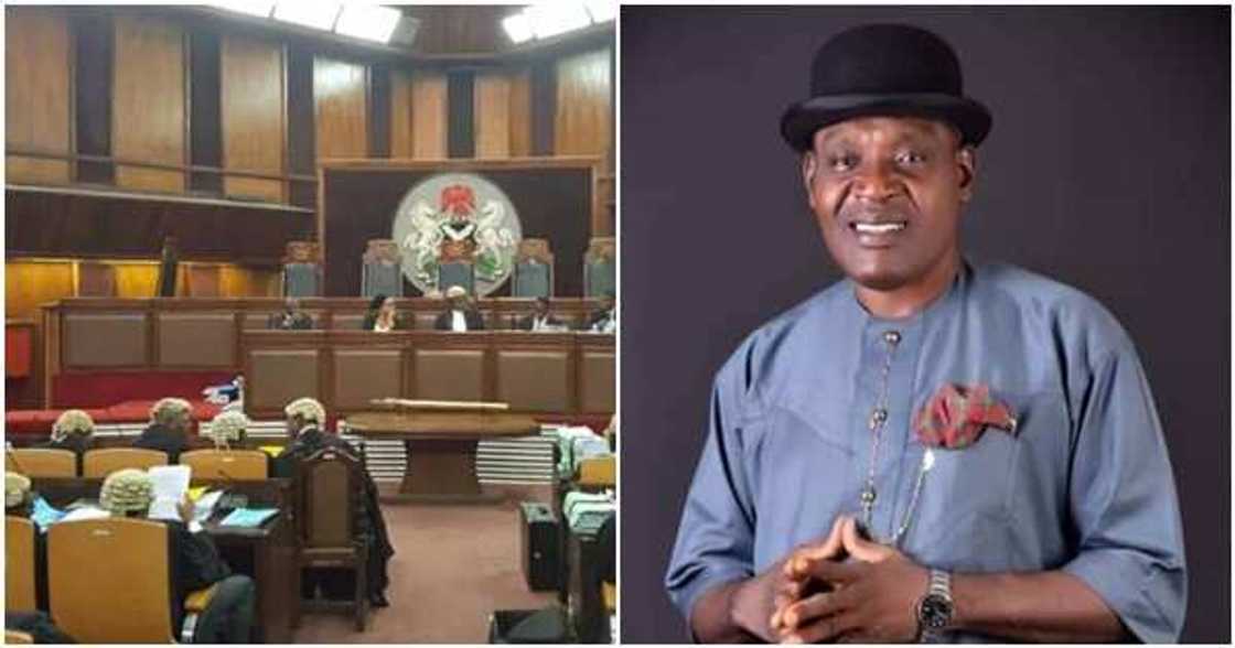 Filla-filla: Dailin da yasa kotun koli ta fitittiki zababben gwamnan APC a Bayelsa Filla-filla: Dailin da yasa kotun koli ta fitittiki zababben gwamnan APC a Bayelsa