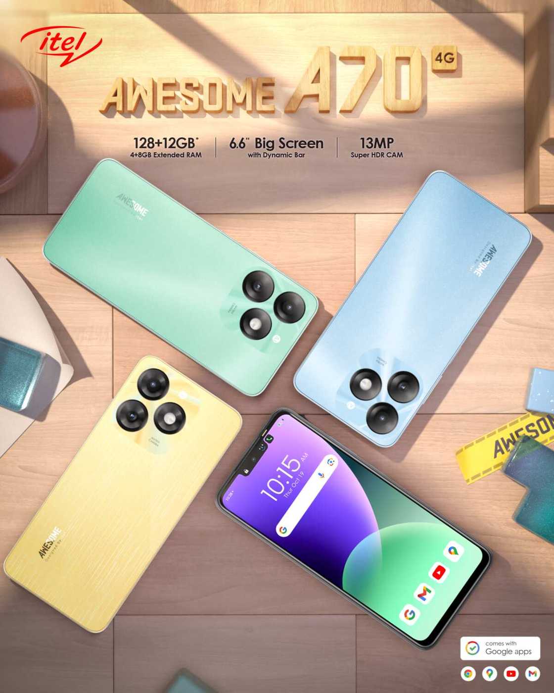 More Than Awesome: itel Releases New A70 in Nigeria More Than Awesome: itel Releases New A70 in Nigeria