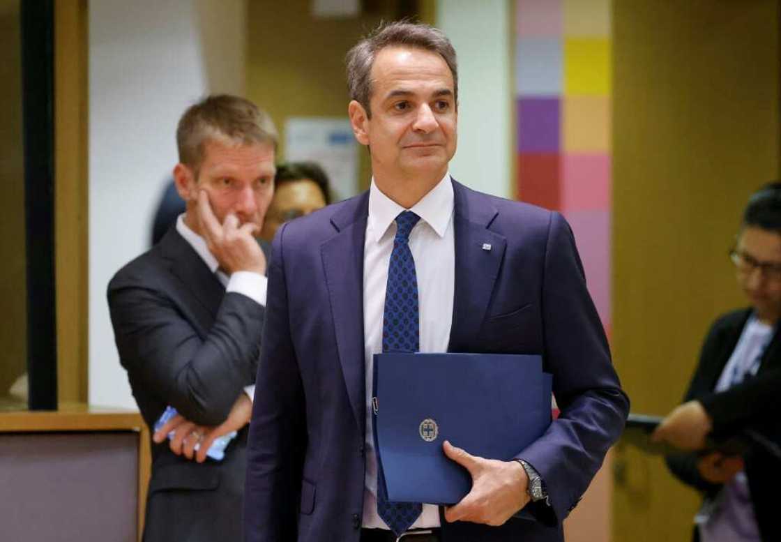 Greek Prime Minister Kyriakos Mitsotakis acknowledged last week that the intelligence service's surveillance had been 'politically unacceptable' Greek Prime Minister Kyriakos Mitsotakis acknowledged last week that the intelligence service's surveillance had been 'politically unacceptable'