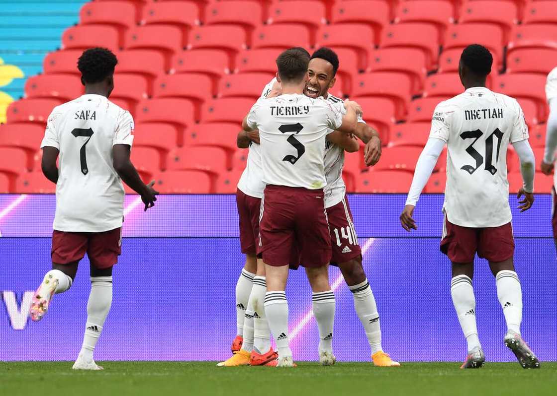 Kungiyar kwallon Arsenal ta lallasa Liverpool don lashe farentin Community Shield Kungiyar kwallon Arsenal ta lallasa Liverpool don lashe farentin Community Shield