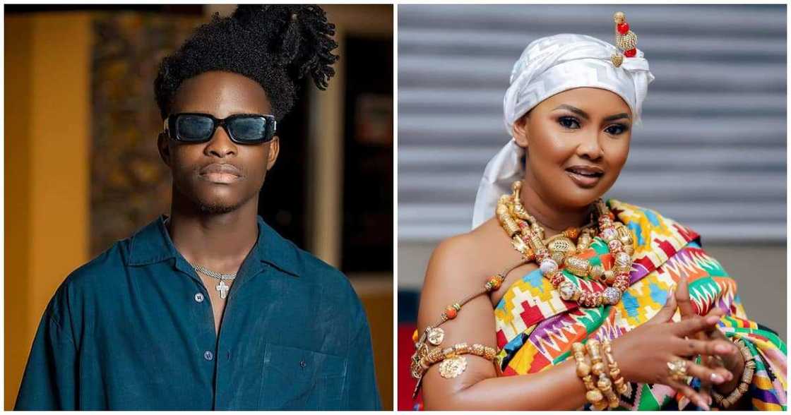 Lasmid and Nana Ama McBrown Lasmid and Nana Ama McBrown