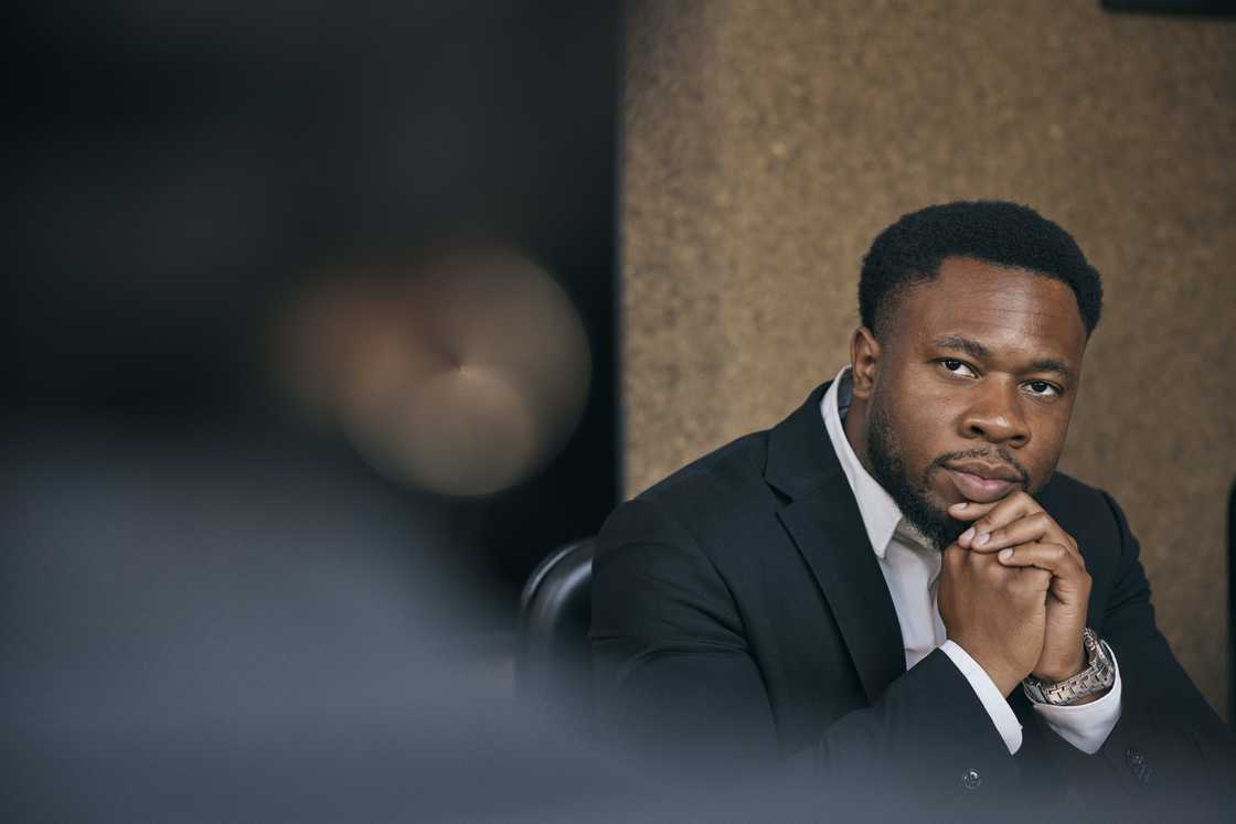 A serious lawyer A serious lawyer