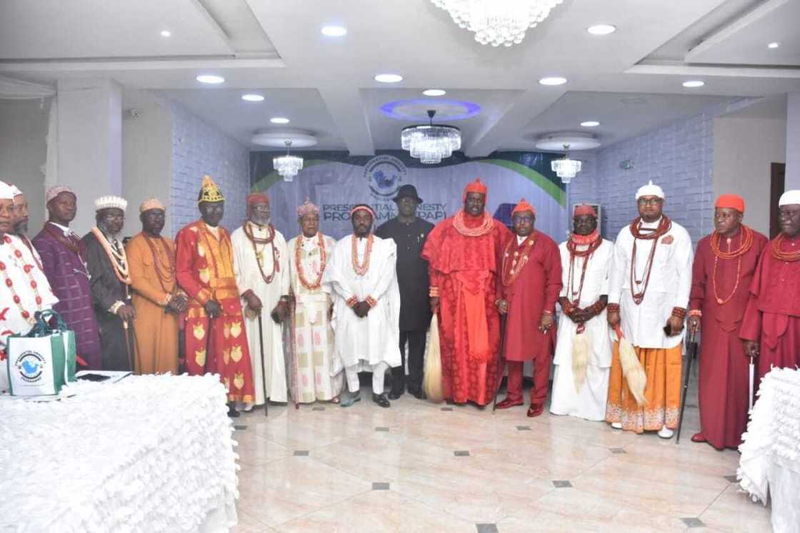 General Ndiomu speaks on issues in presidential amnesty programme General Ndiomu speaks on issues in presidential amnesty programme