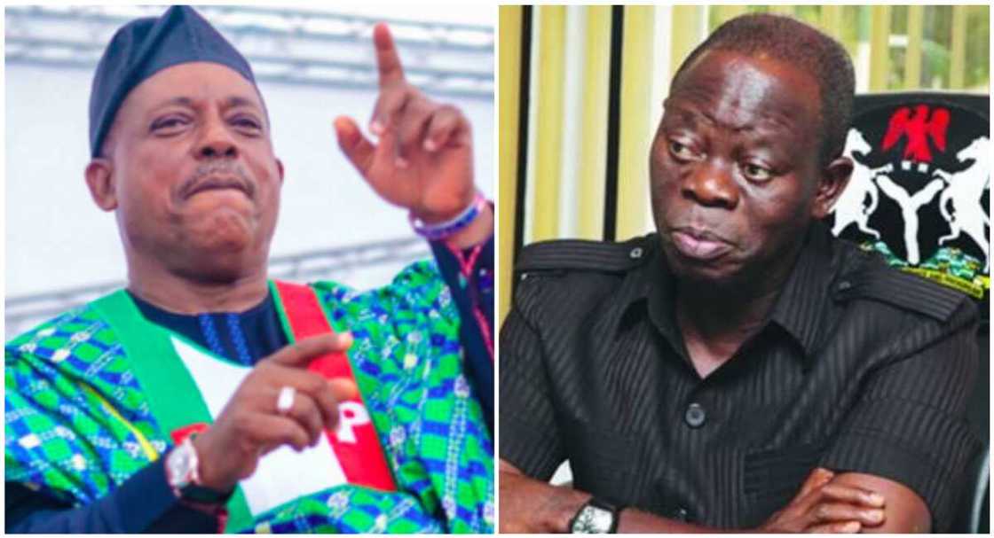 Imo judgement: Oshiomhole says Ihedioha should never have been declared winner Imo judgement: Oshiomhole says Ihedioha should never have been declared winner