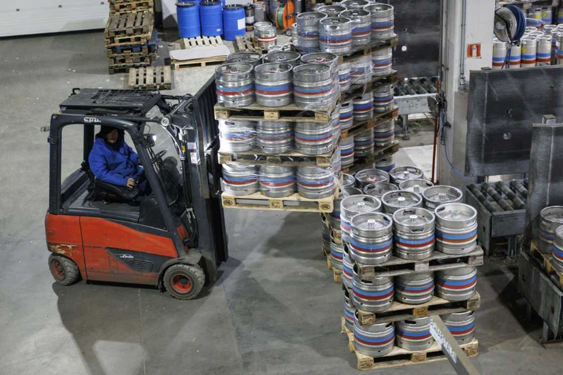 Huyghe is shipping more beer to the US so stock is in the country if levies are imposed