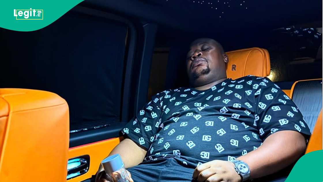 Davido's bestie Cubana CP's family photo goes viral as he declared himself the most-influential.