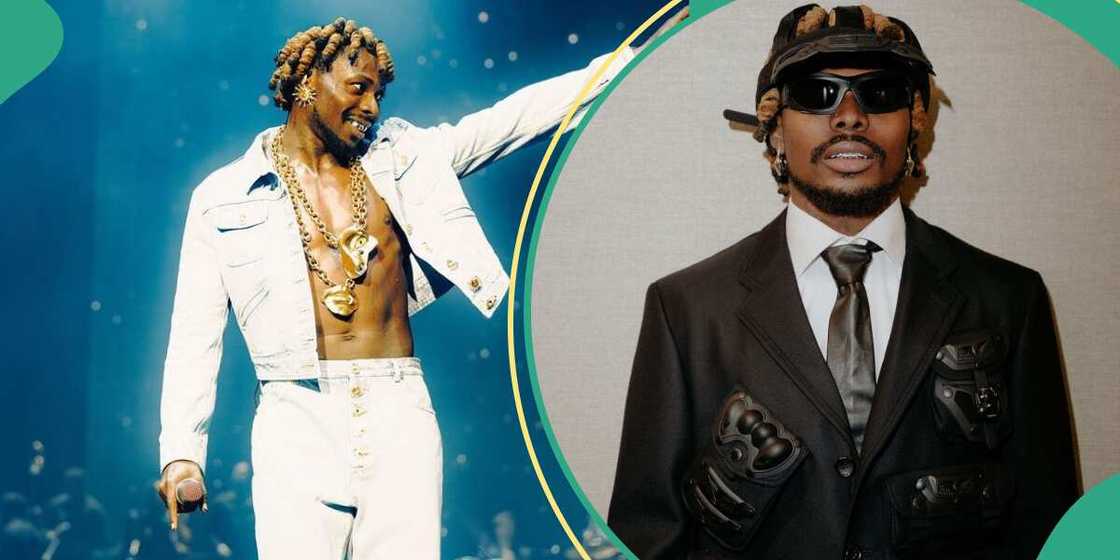 Asake chose music over dance. Asake chose music over dance.