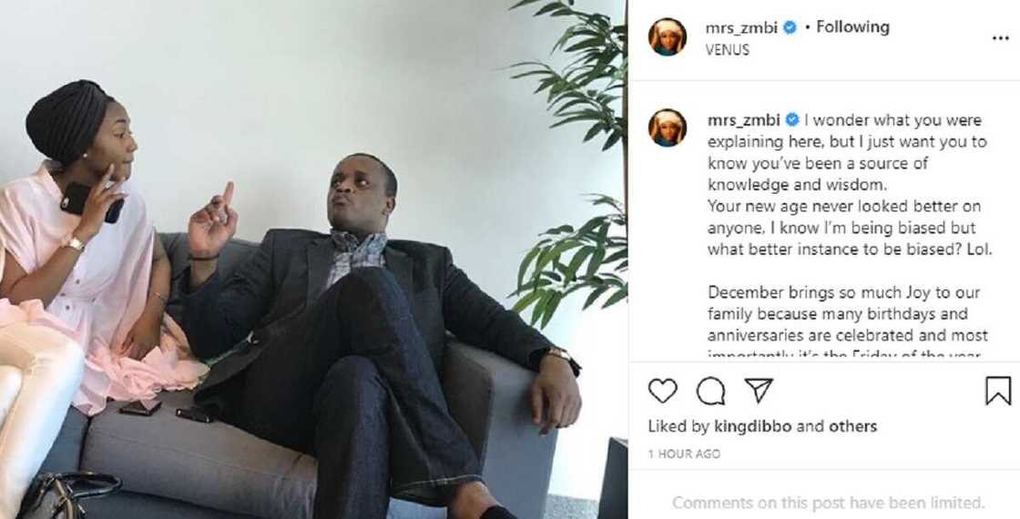 Zahra Buhari ta taya mijinta murnar zagayowar ranar haihuwarsa da kalaman soyayya Zahra Buhari ta taya mijinta murnar zagayowar ranar haihuwarsa da kalaman soyayya