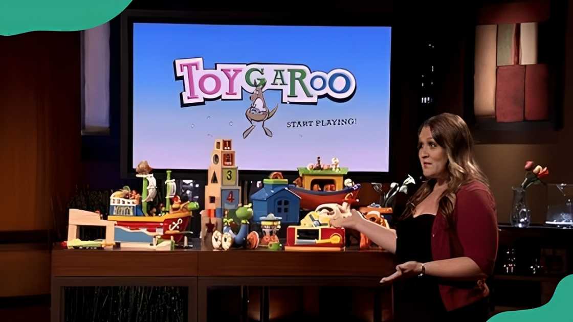 ToyGaroo founder Nikki Pope on Shark Tank Season 2. ToyGaroo founder Nikki Pope on Shark Tank Season 2.