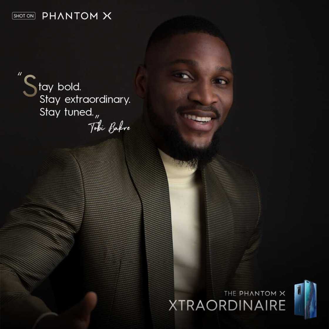 Tobi Dazzles As Anchor of the Phantom Xtraordinaire Show