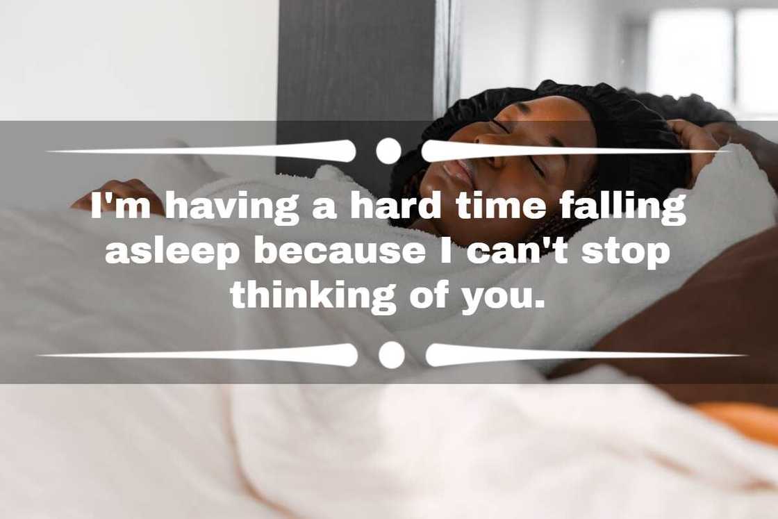 Long good night message for her Long good night message for her
