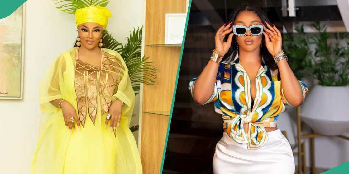 Toke Makinwa slays in yellow attire