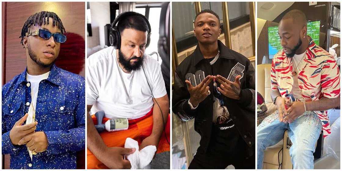 Massive Excitement as DJ Kaywise Announces 3 Different Songs with Davido, Wizkid and DJ Khalid