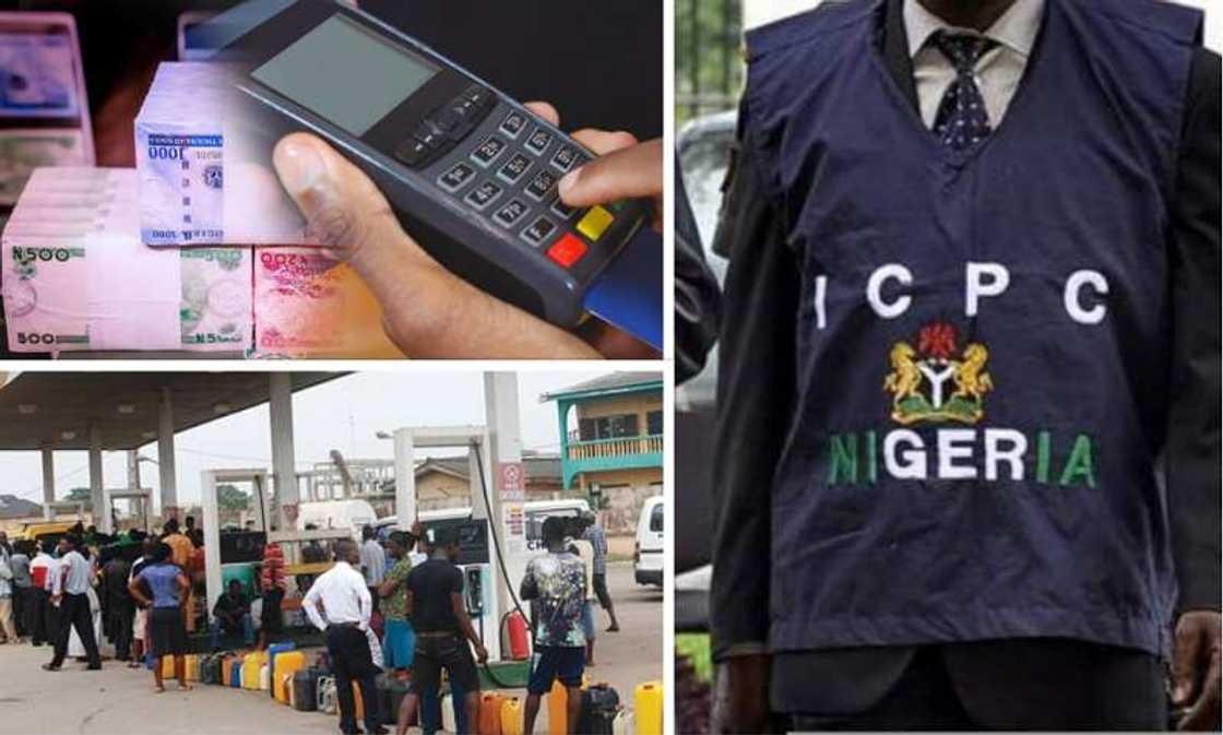 Naira Scarcity: ICPC Arrests Filling Station Accountant Conniving with PoS Operator, Discover N1Million Cash Naira Scarcity: ICPC Arrests Filling Station Accountant Conniving with PoS Operator, Discover N1Million Cash