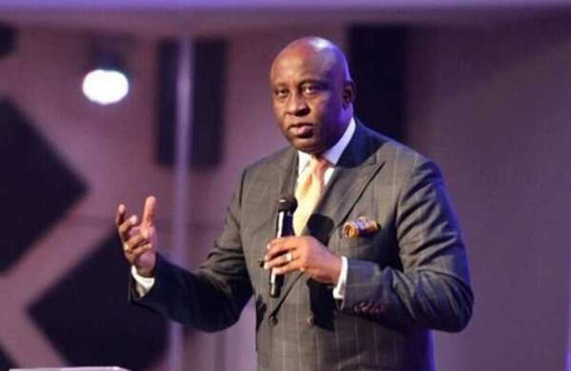 Pastor Afolabi Ghandi Olaoye of RCCG Jesus House Parish, Washington DC who has been selected as the new Soun of Ogbomoso. Pastor Afolabi Ghandi Olaoye of RCCG Jesus House Parish, Washington DC who has been selected as the new Soun of Ogbomoso.