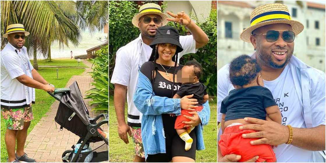 Actress Rosy Meurer and her family Actress Rosy Meurer and her family