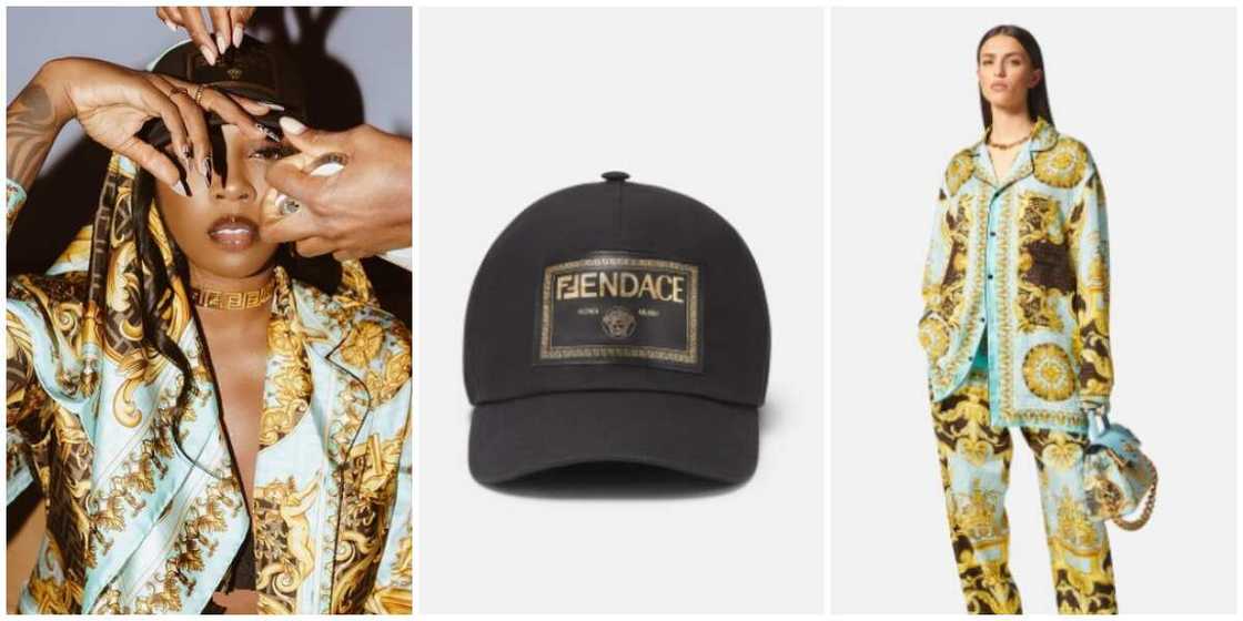 Tiwa Savage in Fendace ensemble. Tiwa Savage in Fendace ensemble.