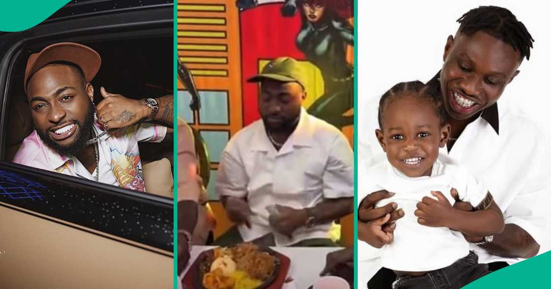 Zlatan Ibile throws birthday party for his son Shiloh, Davido spotted Zlatan Ibile throws birthday party for his son Shiloh, Davido spotted