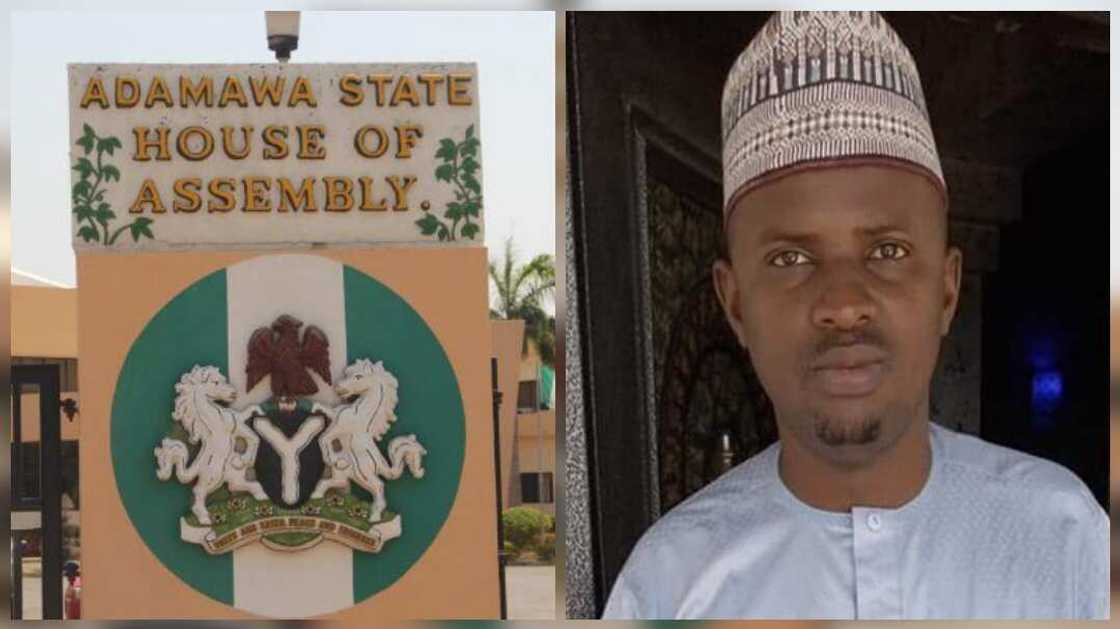 Yan bindiga sun yi garkuwa da CoS na shugaban majalisar dokokin Adamawa. Yan bindiga sun yi garkuwa da CoS na shugaban majalisar dokokin Adamawa.